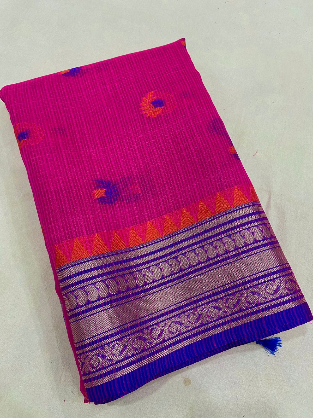 KOTA CHECK ALFI BUTI SAREE